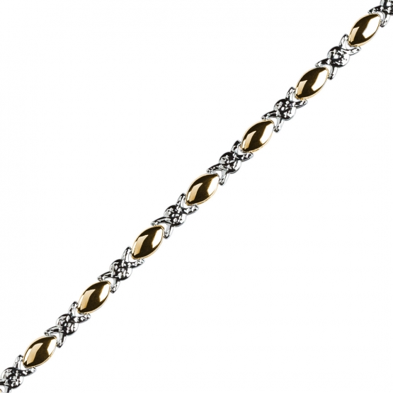 Couple, Náhrdelník nebo náramek Elissa v kombinovaném zlatě