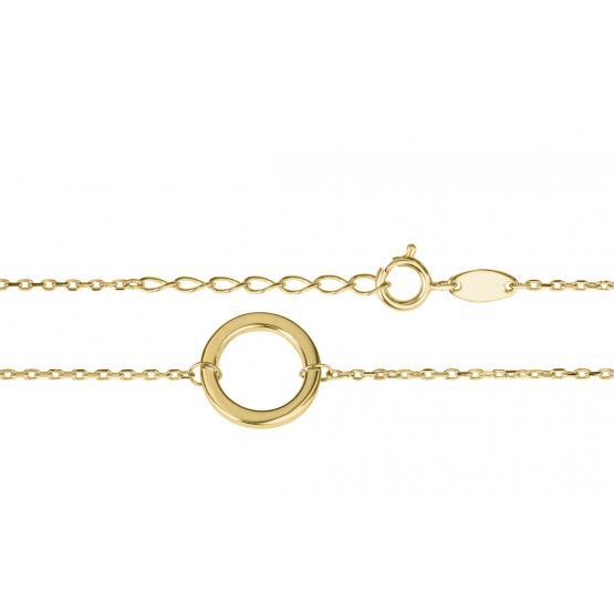 Elegantní náhrdelník či náramek Gillian, žluté zlato