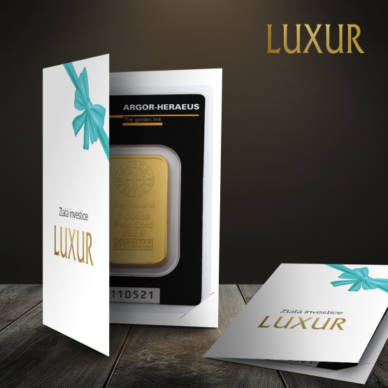 Luxur, Dárkový obal na investiční zlato