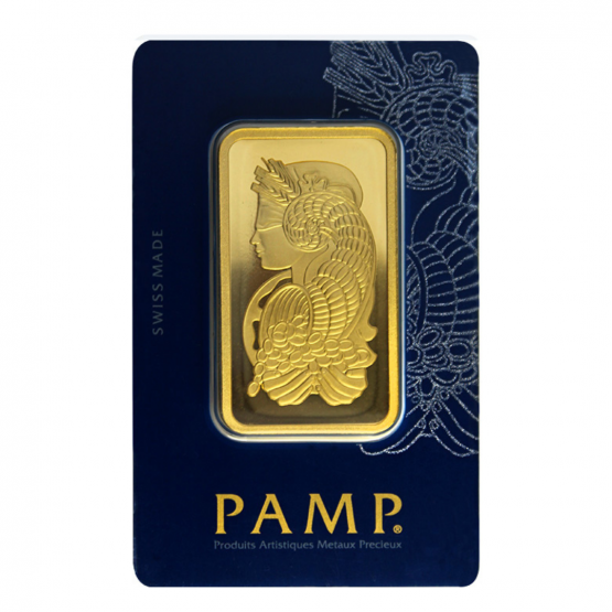 Investiční zlato 100 g PAMP