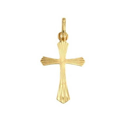 Přívěsek Cruxia ve tvaru kříže ze žlutého zlata
