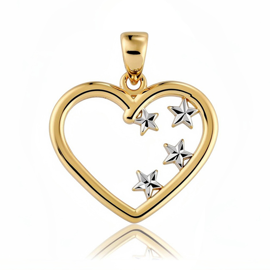 Luxur, Přívěsek Stellia z kombinace žlutého a bílého zlata