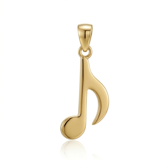 Luxur, Stylový přívěsek Sonata ze žlutého zlata