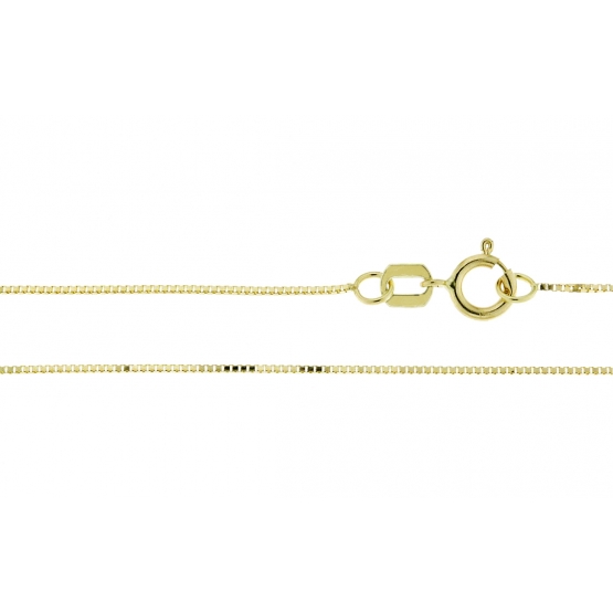 Luxur, Přívěskový řetízek Giselle, žluté zlato, délka: 36 cm, 3640138-0-36-0